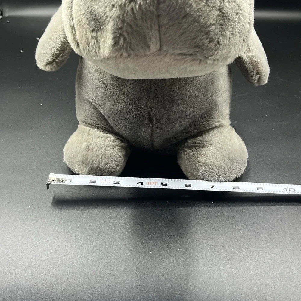 Aurora Happy Rhino Snout Forward Star‎ From Happy Hippo & Friends Plushie 12